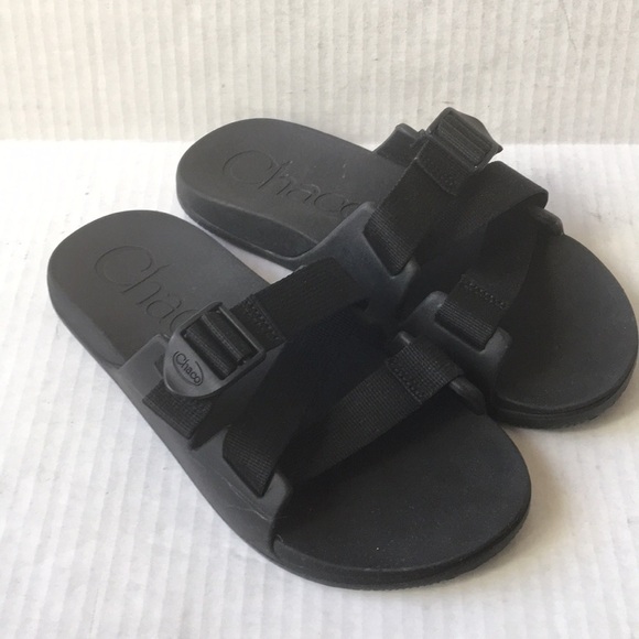 CHACO MEN\'S CHILLOS SLIDE IN BLACK main image 9